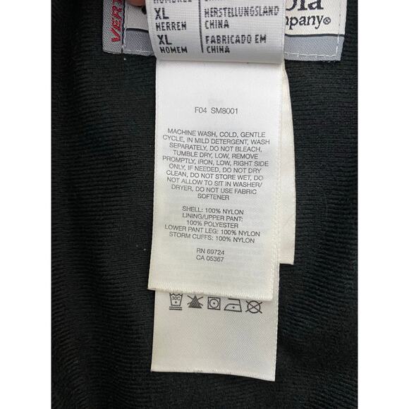 Columbia Vertex Men's XL Black Nylon Lined Snowboarding Ski Bibs - Picture 7 of 9